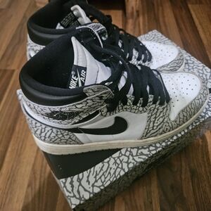 Jordan 1 High White Cement